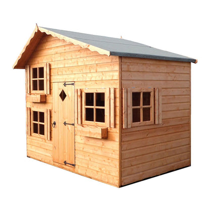 Shire Loft 8x6ft Kids Playhouse - JJ Building Materials