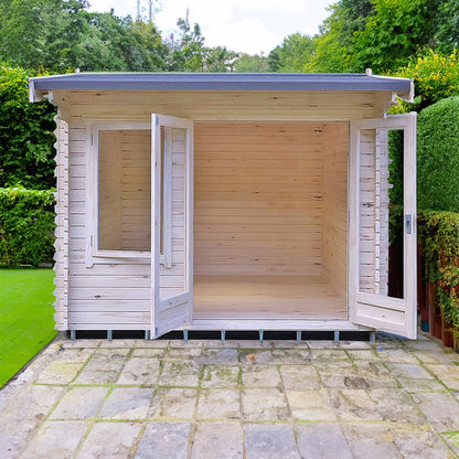 Shire Marlborough Log Cabin With 28mm Log Thickness - JJ Building Materials