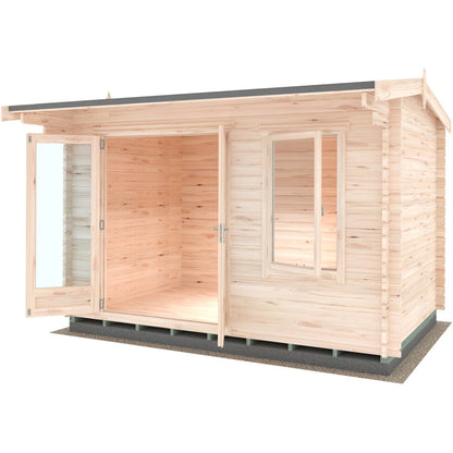 Shire Marlborough Log Cabin With 28mm Log Thickness - JJ Building Materials