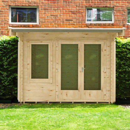 Shire Marlborough Log Cabin With 28mm Log Thickness - JJ Building Materials