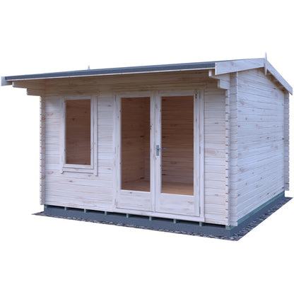 Shire Marlborough Log Cabin With 28mm Log Thickness - JJ Building Materials