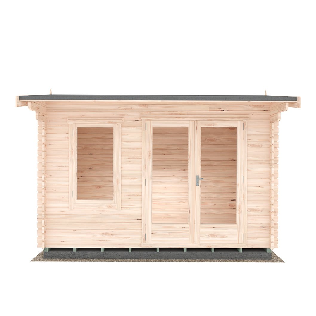 Shire Marlborough Log Cabin With 28mm Log Thickness - JJ Building Materials