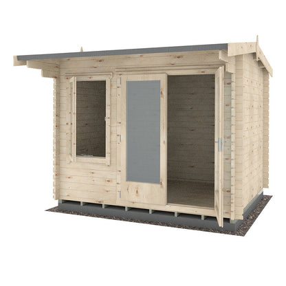 Shire Marlborough Log Cabin With 28mm Log Thickness - JJ Building Materials