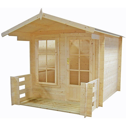Shire Maulden Log Cabin With 19mm Log Thickness - JJ Building Materials
