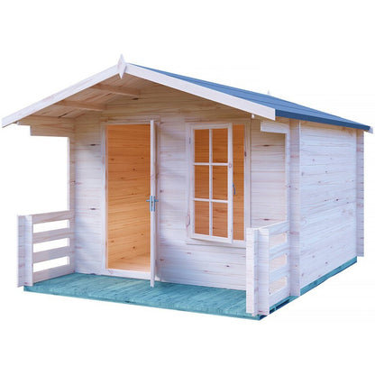Shire Maulden Log Cabin With 19mm Log Thickness - JJ Building Materials