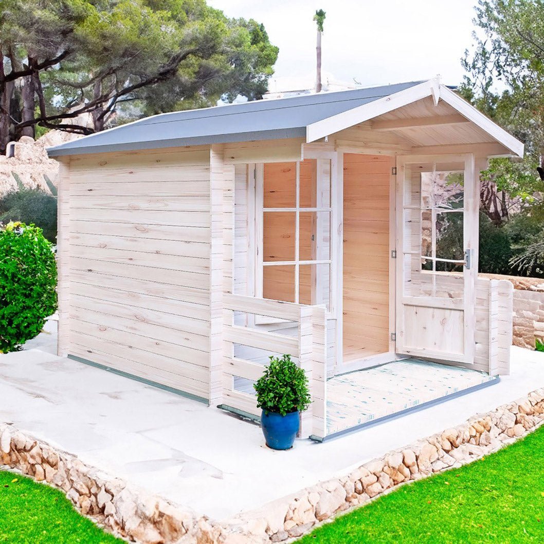 Shire Maulden Log Cabin With 19mm Log Thickness - JJ Building Materials