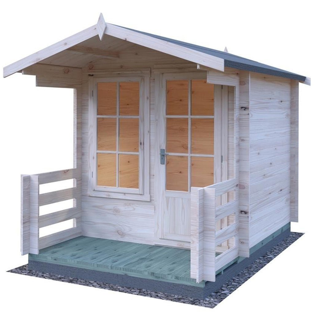 Shire Maulden Log Cabin With 19mm Log Thickness - JJ Building Materials