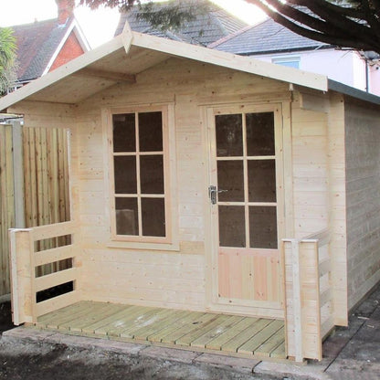 Shire Maulden Log Cabin With 19mm Log Thickness - JJ Building Materials