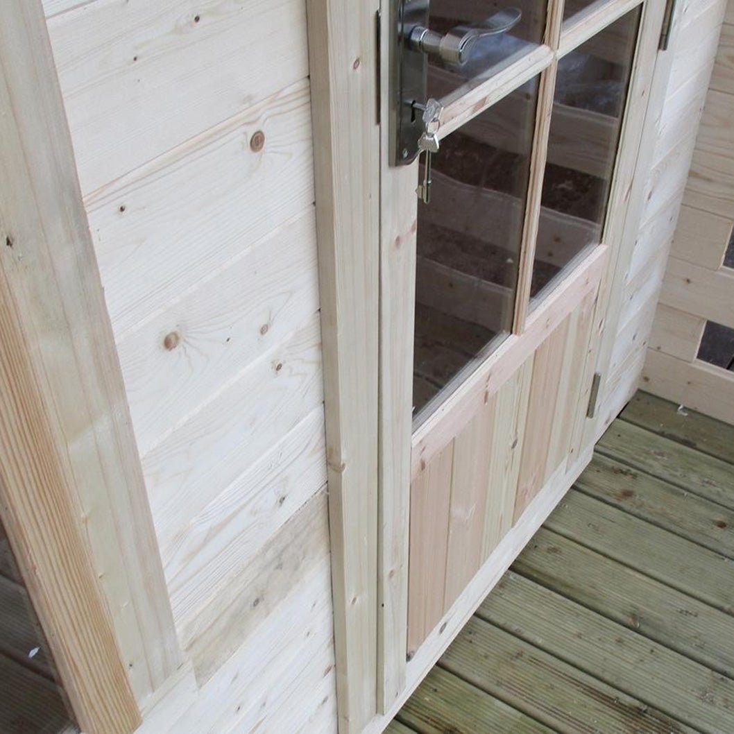 Shire Maulden Log Cabin With 19mm Log Thickness - JJ Building Materials