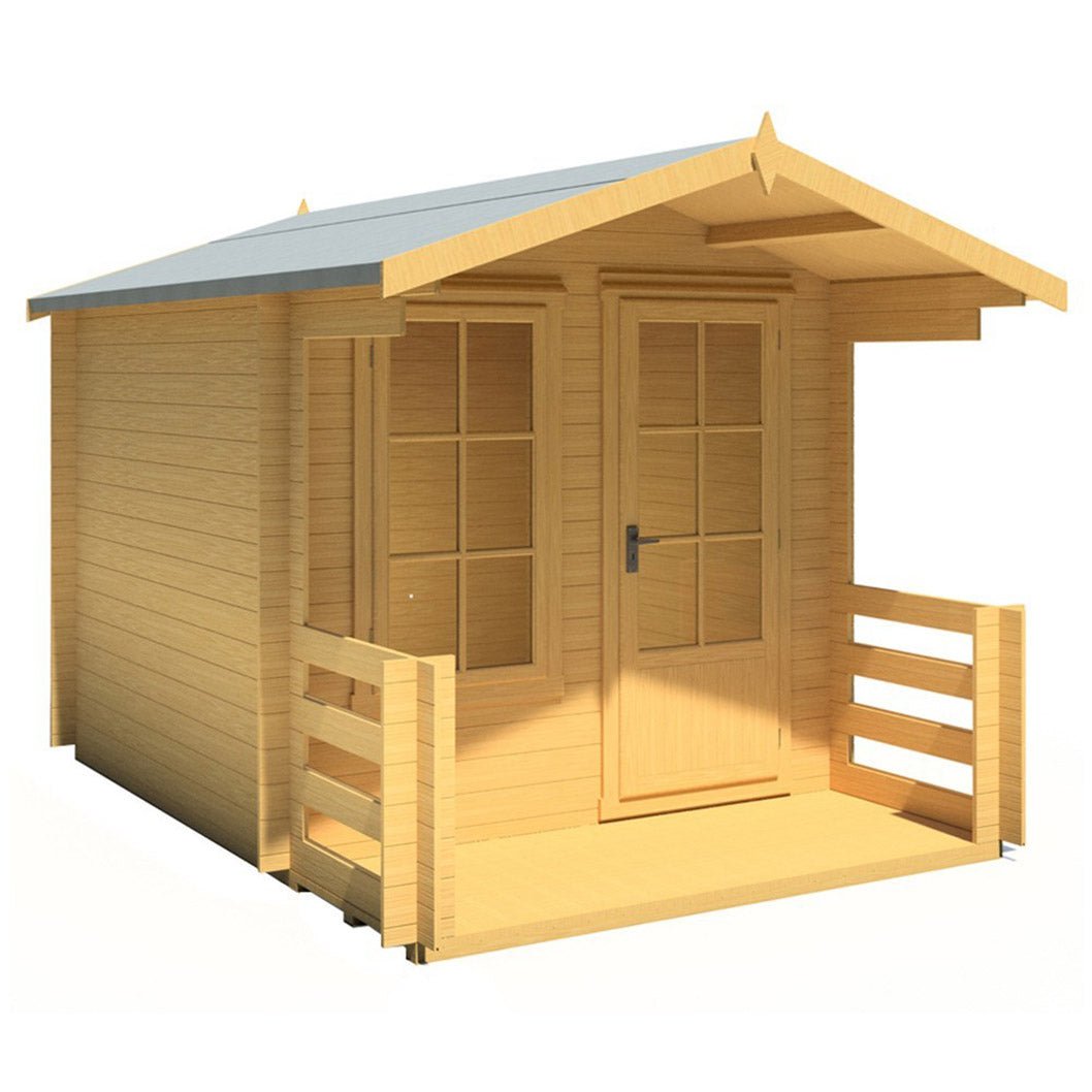 Shire Maulden Log Cabin With 19mm Log Thickness - JJ Building Materials
