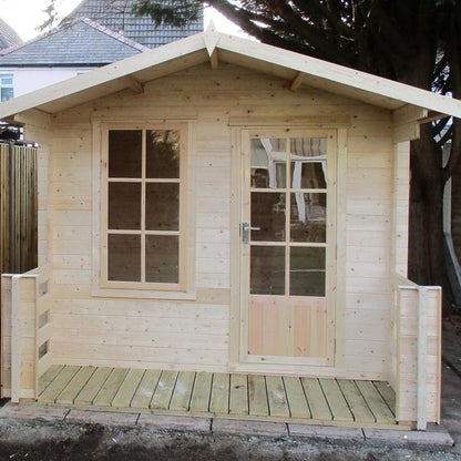 Shire Maulden Log Cabin With 19mm Log Thickness - JJ Building Materials