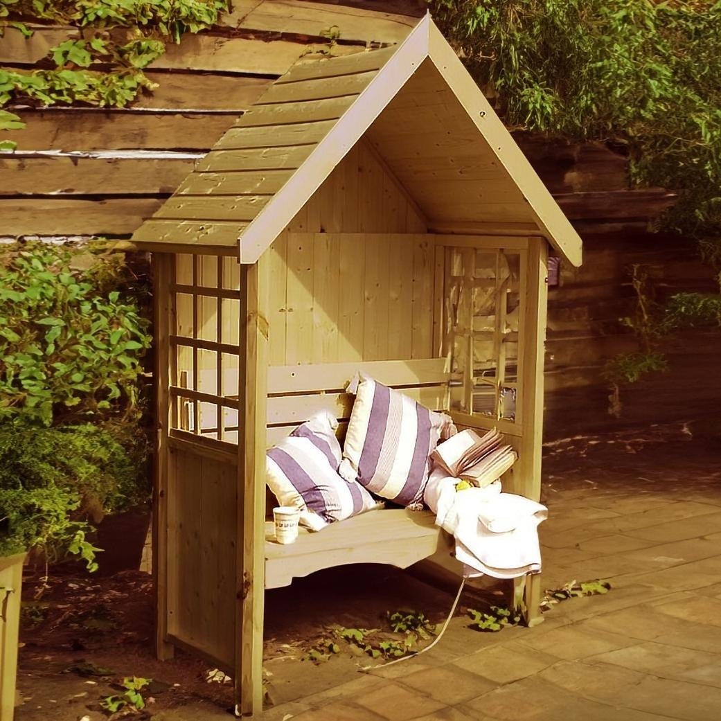 Shire Mimosa Arbour Pressure Treated - JJ Building Materials
