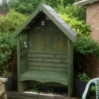 Shire Mimosa Arbour Pressure Treated - JJ Building Materials