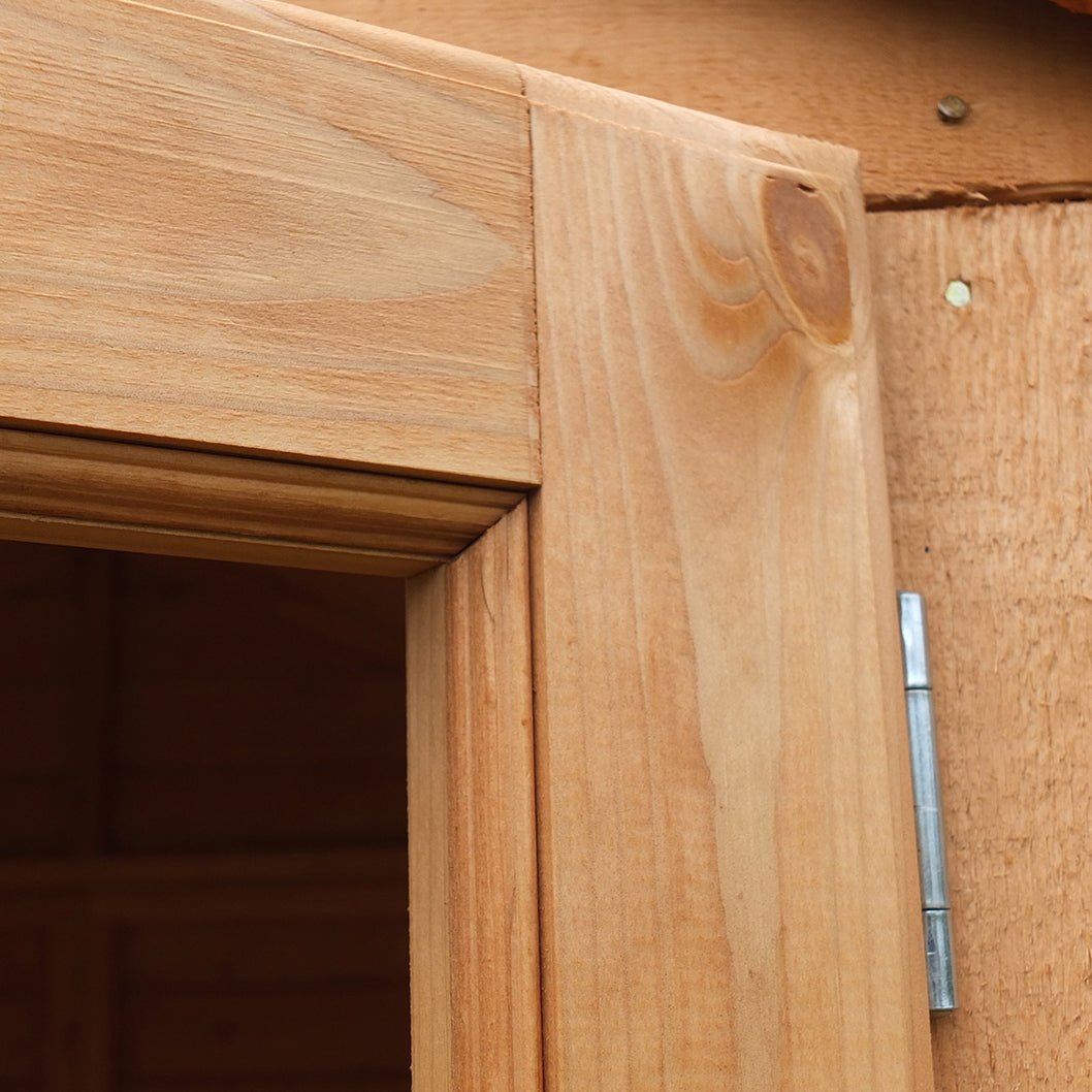 Shire Oatland 6x6ft Overlap Double Door Wooden Summerhouse - JJ Building Materials