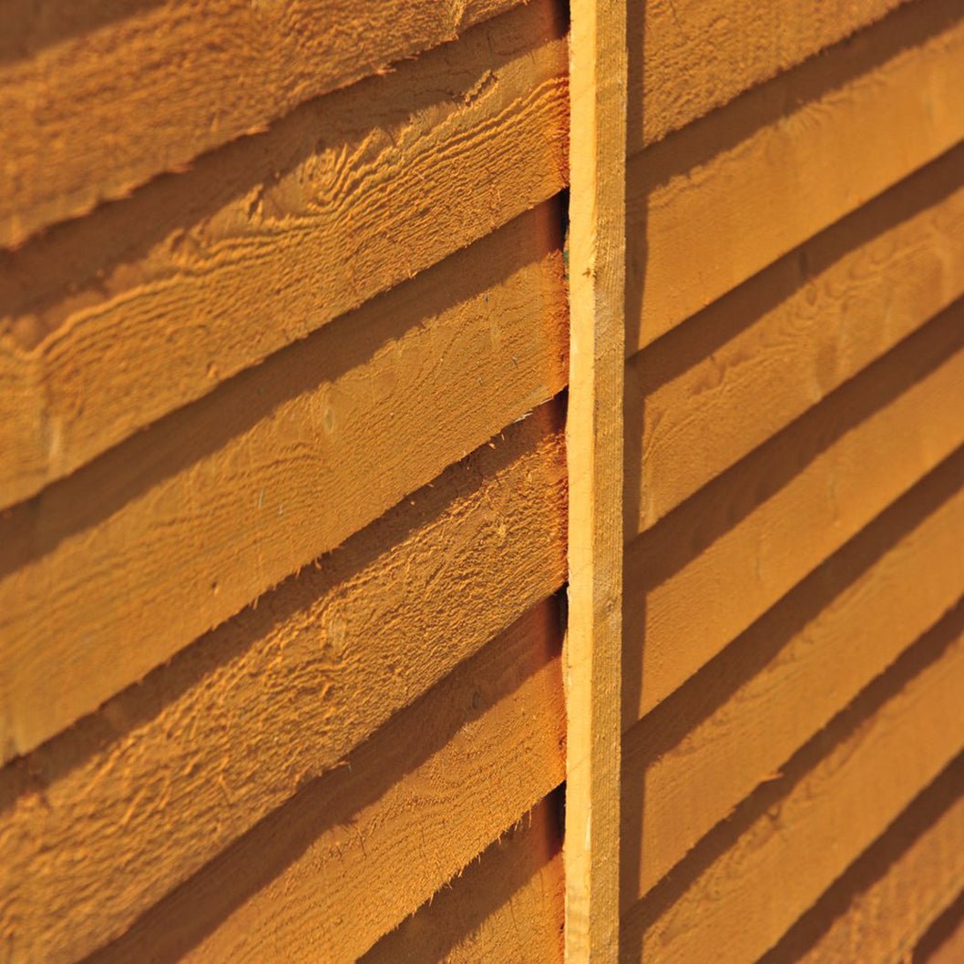 Shire Overlap 10x20ft Value Double Door Wooden Shed - JJ Building Materials