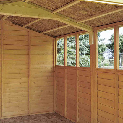 Shire Overlap 10x20ft Value Double Door Wooden Shed - JJ Building Materials