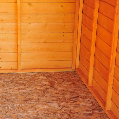 Shire Overlap 10x6ft Value Double Door Apex Wooden Shed - JJ Building Materials