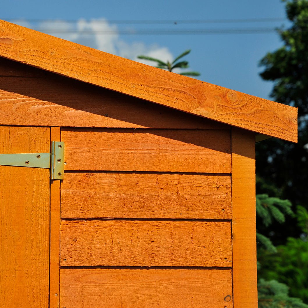 Shire Overlap 10x6ft Value Double Door Apex Wooden Shed - JJ Building Materials