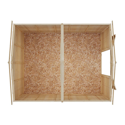 Shire Overlap 10x8ft Value Double Door Wooden Shed - JJ Building Materials