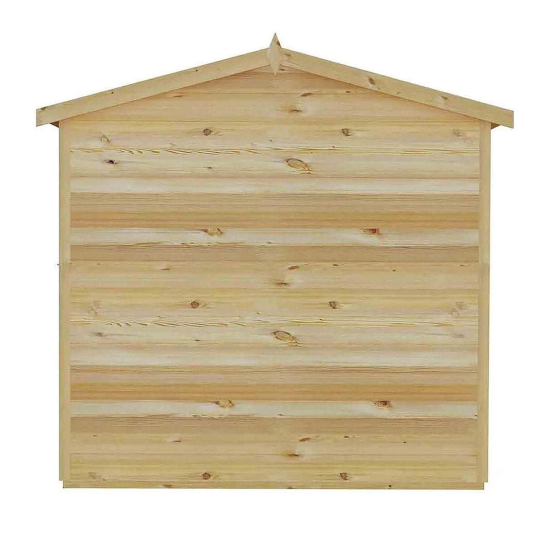 Shire Overlap 12x6ft Value Double Door Wooden Shed - JJ Building Materials
