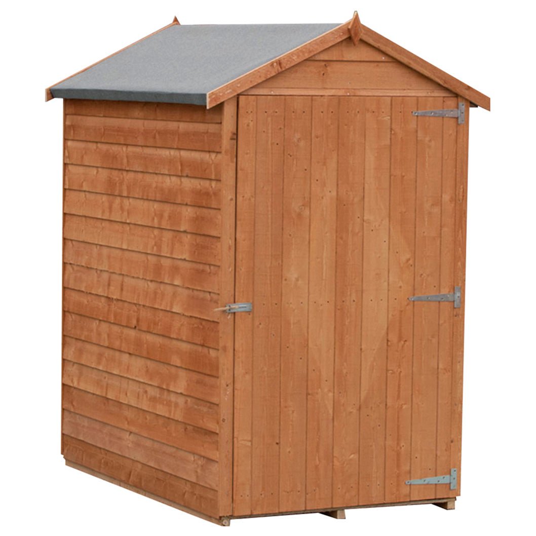 Shire Overlap 3x5ft Single Door Value Wooden Shed - JJ Building Materials