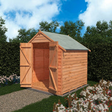 Shire Overlap 6x6ft Double Door Value Wooden Shed - JJ Building Materials