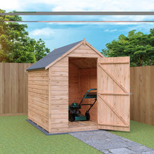 Shire Overlap 7x5ft Single Door Value Wooden Shed - JJ Building Materials