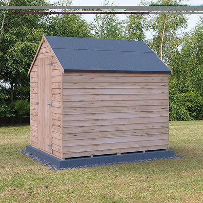 Shire Overlap 7x5ft Single Door Value Wooden Shed - JJ Building Materials