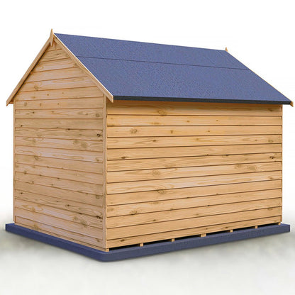 Shire Overlap 8x6ft Double Door Value Wooden Shed - JJ Building Materials