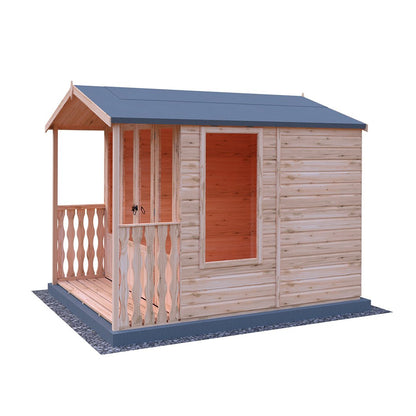 Shire Parham 7x7ft Double Door T&G Wooden Summerhouse - JJ Building Materials