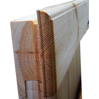 Shire Peckover Log Cabin 8x8ft With 19mm Log Thickness - JJ Building Materials