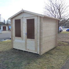 Shire Peckover Log Cabin 8x8ft With 19mm Log Thickness - JJ Building Materials
