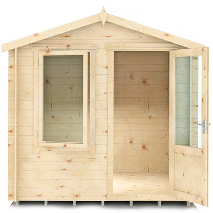 Shire Peckover Log Cabin 8x8ft With 19mm Log Thickness - JJ Building Materials