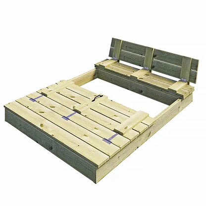 Shire Sandpit with seats - JJ Building Materials