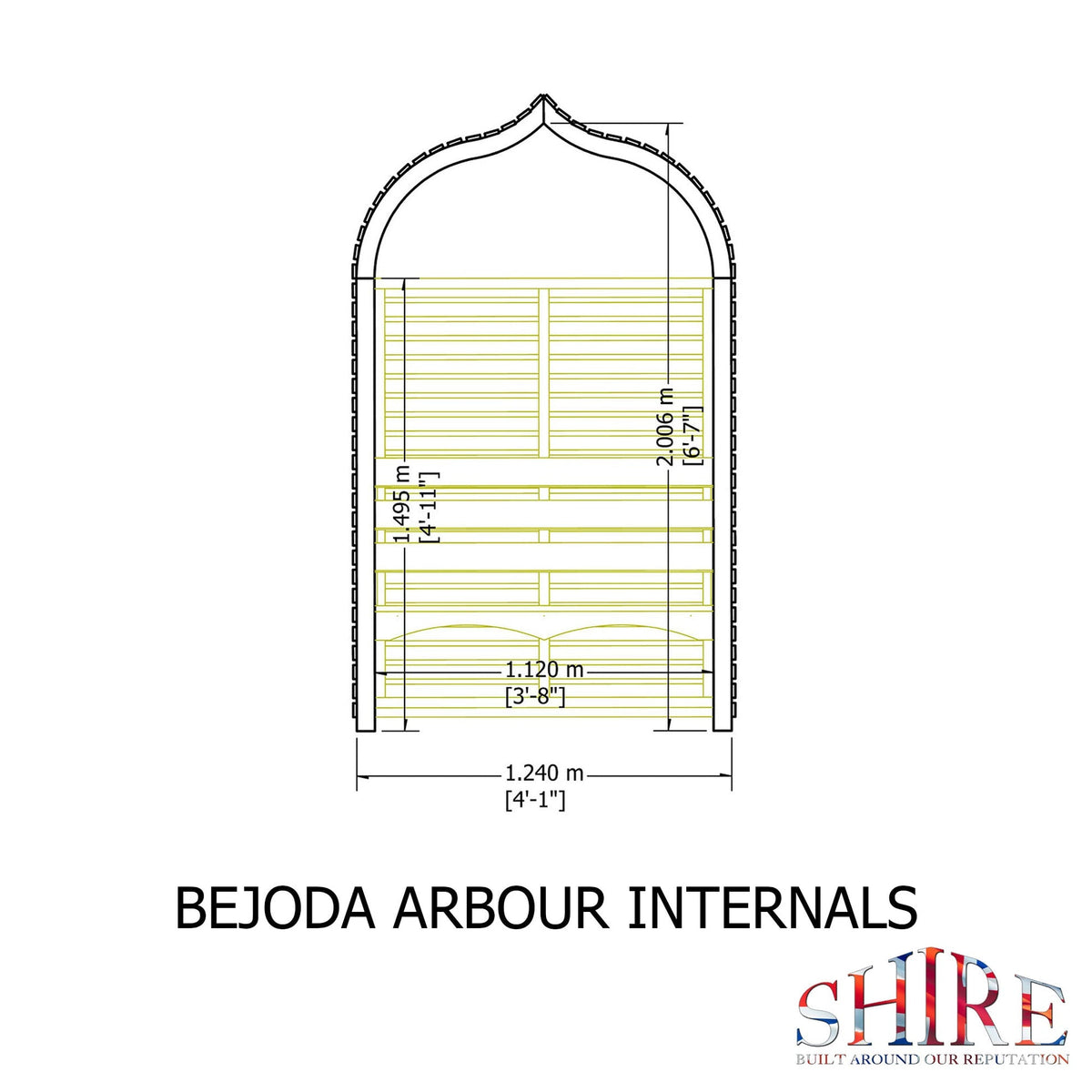 Shire Shire Bejoda Arbour - JJ Building Materials