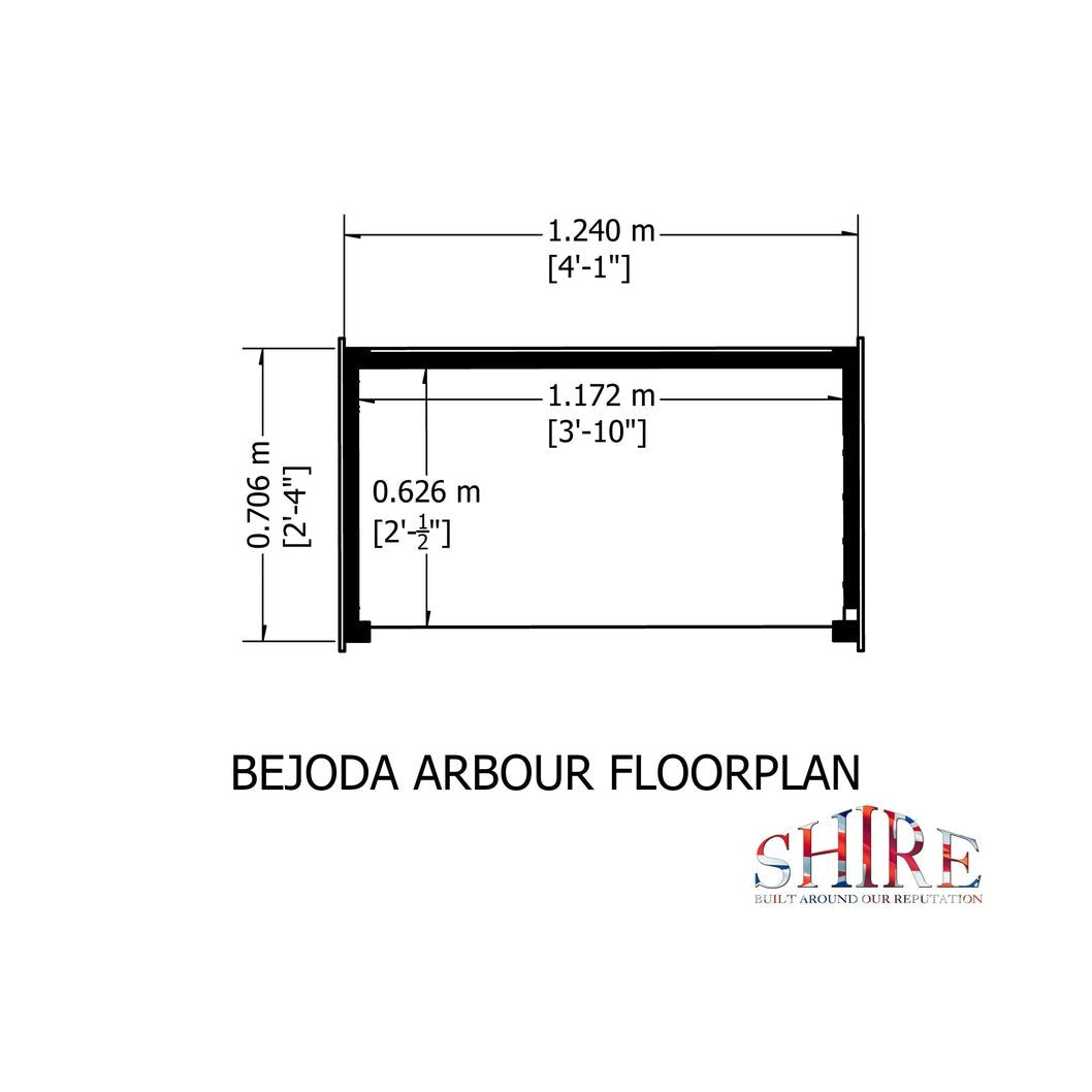 Shire Shire Bejoda Arbour - JJ Building Materials
