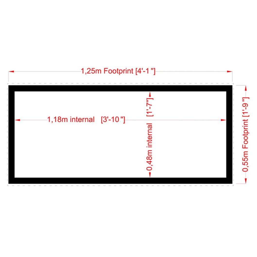 Shire Storage Box 4x2ft T&G - JJ Building Materials