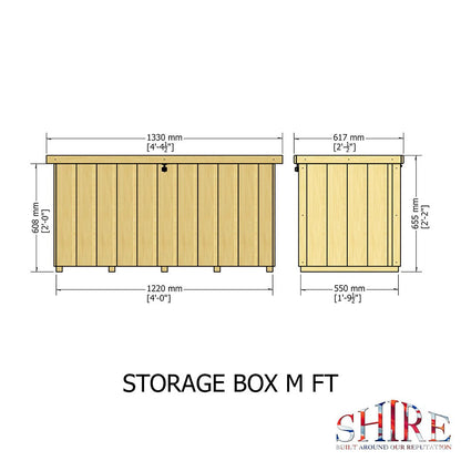 Shire Storage Box 4x2ft T&G - JJ Building Materials