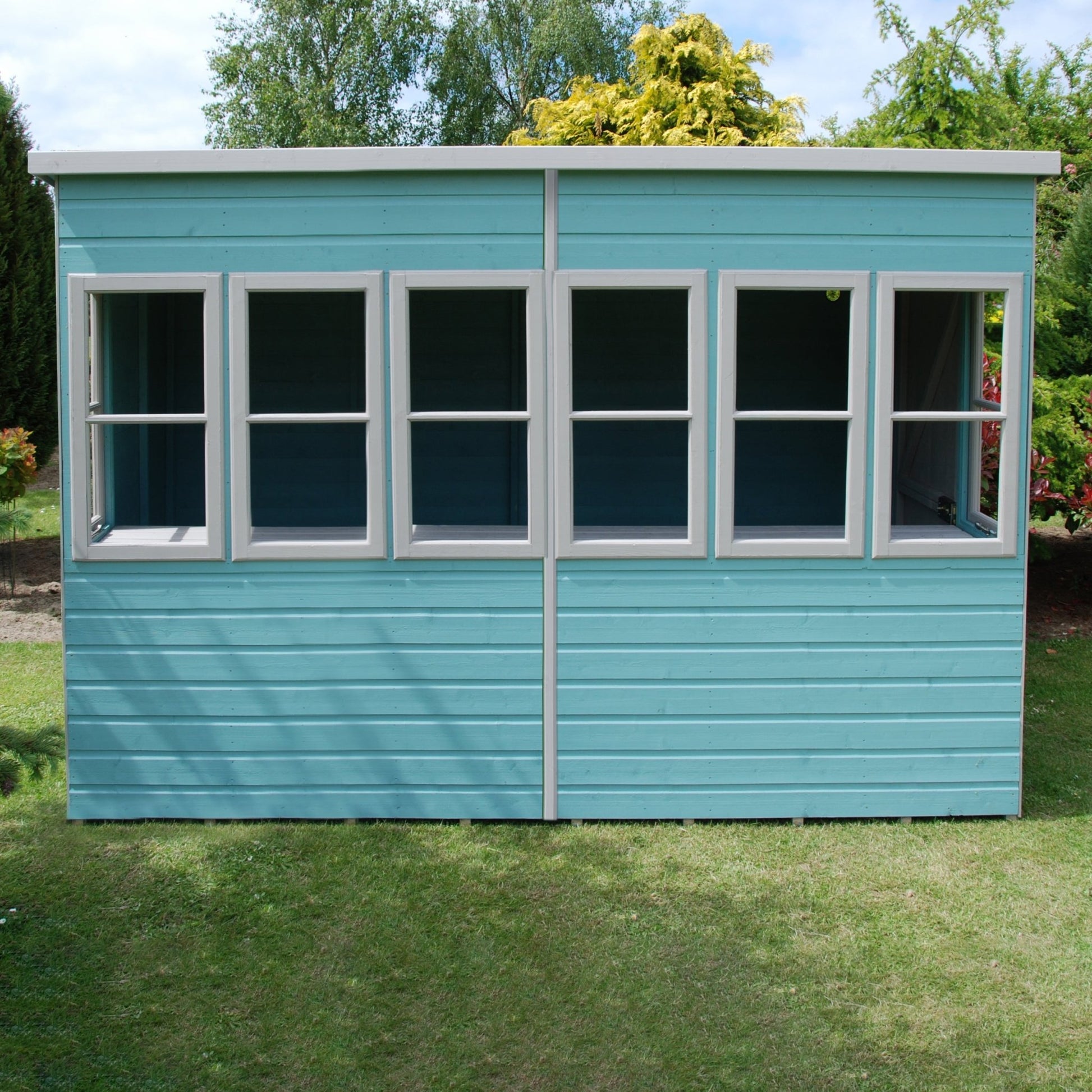 Shire Sun 10 x 6ft Pent Potting Shed - JJ Building Materials