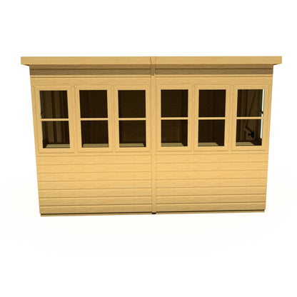 Shire Sun 10 x 6ft Pent Potting Shed - JJ Building Materials