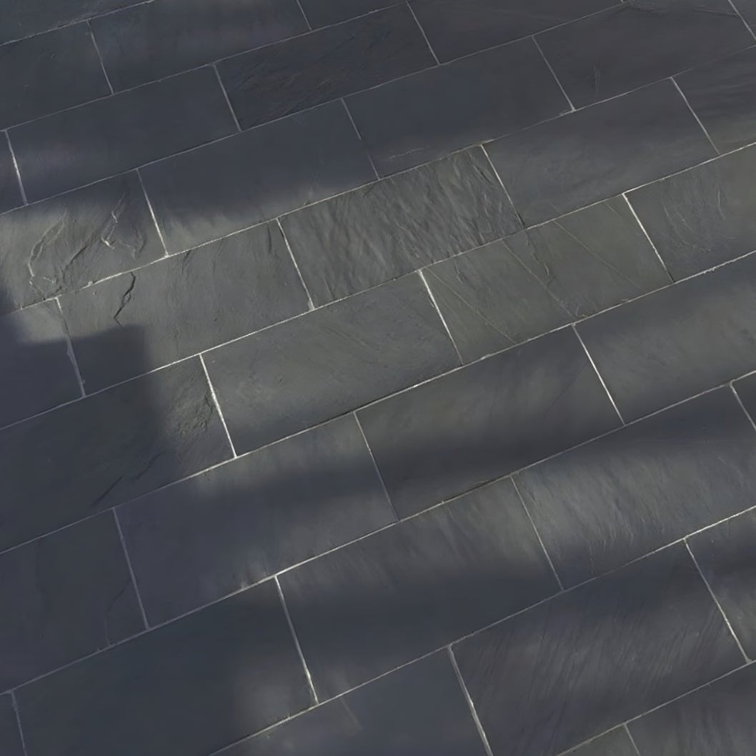 Signature Black 20mm Slate Paving Slabs - JJ Building Materials
