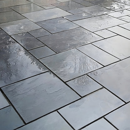 Signature Black 20mm Slate Paving Slabs - Patio Kit