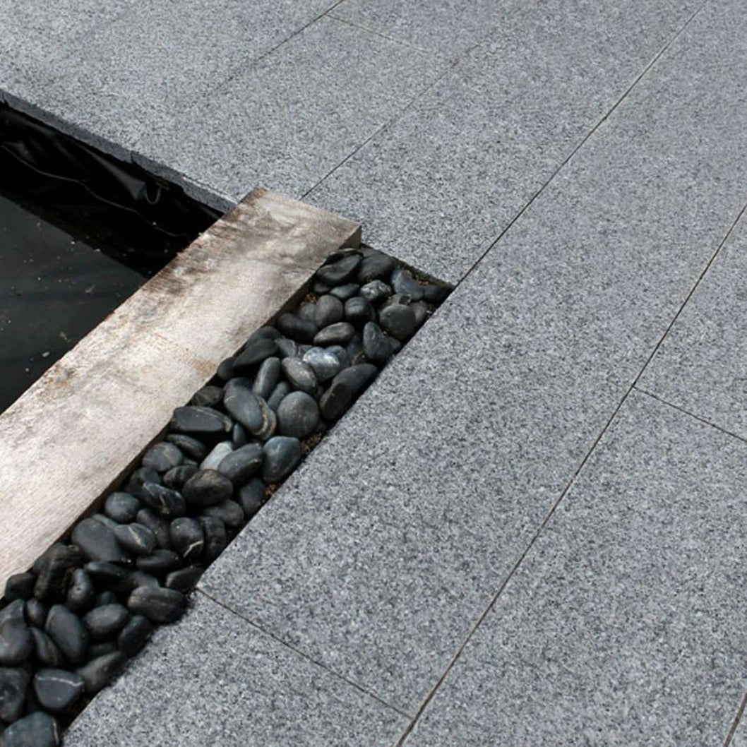 Sky Blue 20mm Granite Paving Slabs - JJ Building Materials