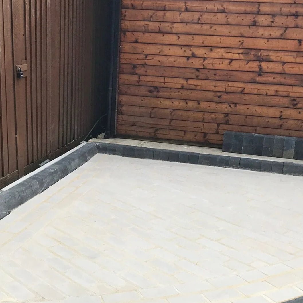 Soft Mint Sandstone Setts - Tumbled - 200x100mm - 40mm - JJ Building Materials