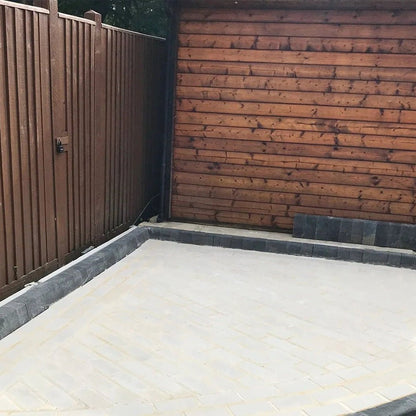 Soft Mint Sandstone Setts - Tumbled - 200x100mm - 40mm - JJ Building Materials