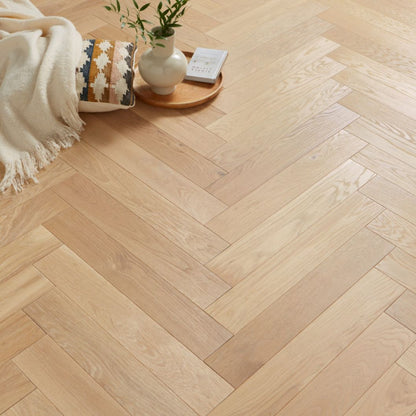 Somersby Oak Brushed Fusion Hybrid Engineered Wood Flooring - 1.92m2 Pack Size | Parquet Range - JJ Building Materials