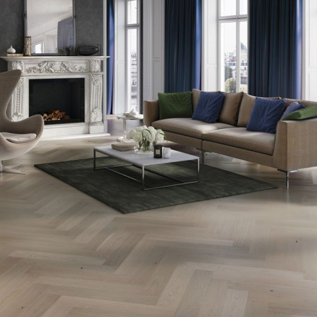 Sonoran Oak Brushed Matt Lacquer Engineered Wood Flooring - 0.65m2 Pack Size | Parquet Range - JJ Building Materials