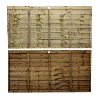 Standard Lap Fence Panel - JJ Building Materials