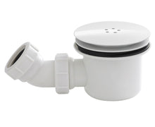 Nui Shower Tray Wastes White Fast Flow Shower Waste Contemporary Matt White Polypropylene 99x116x116mm