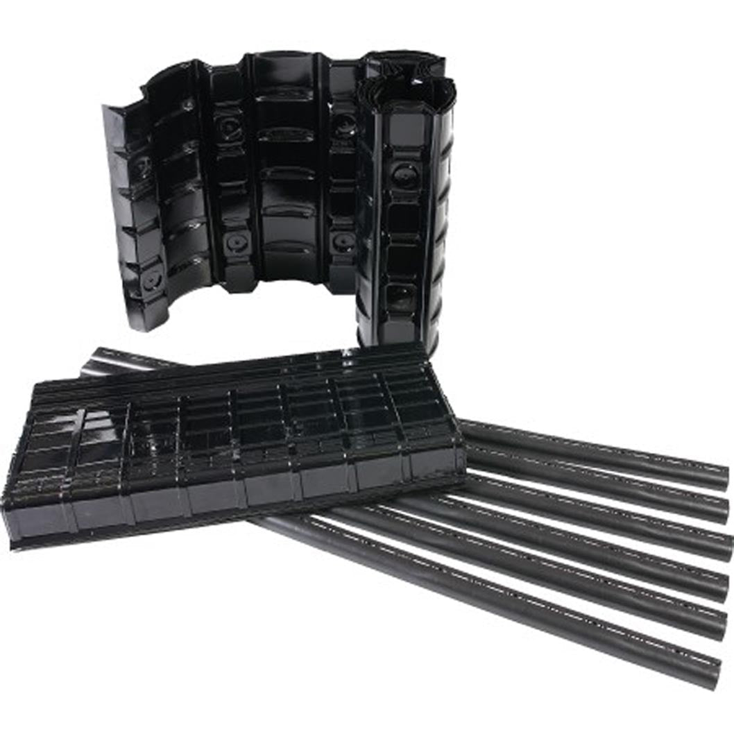 TapcoSlate Black 10mm Eaves Ventilation Kit for Cold Roofs - JJ Building Materials